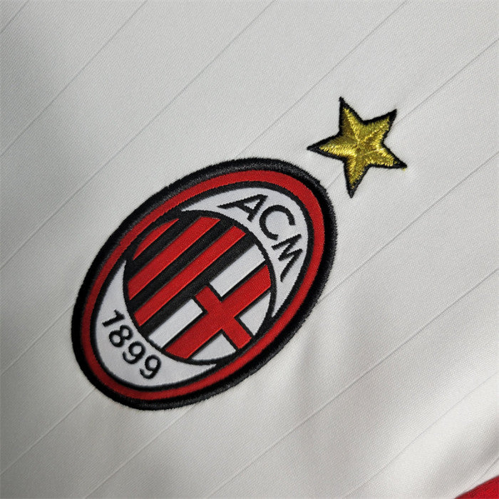 AC Milan 2007/2008 Away Long Sleeve Retro Kit