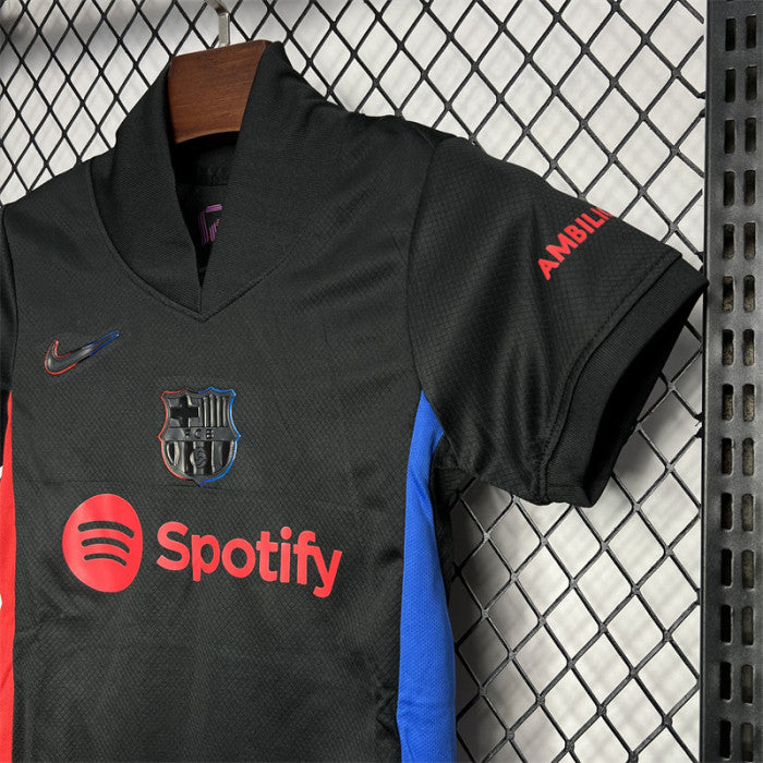 Barcelona 24/25 Away Kids Kit
