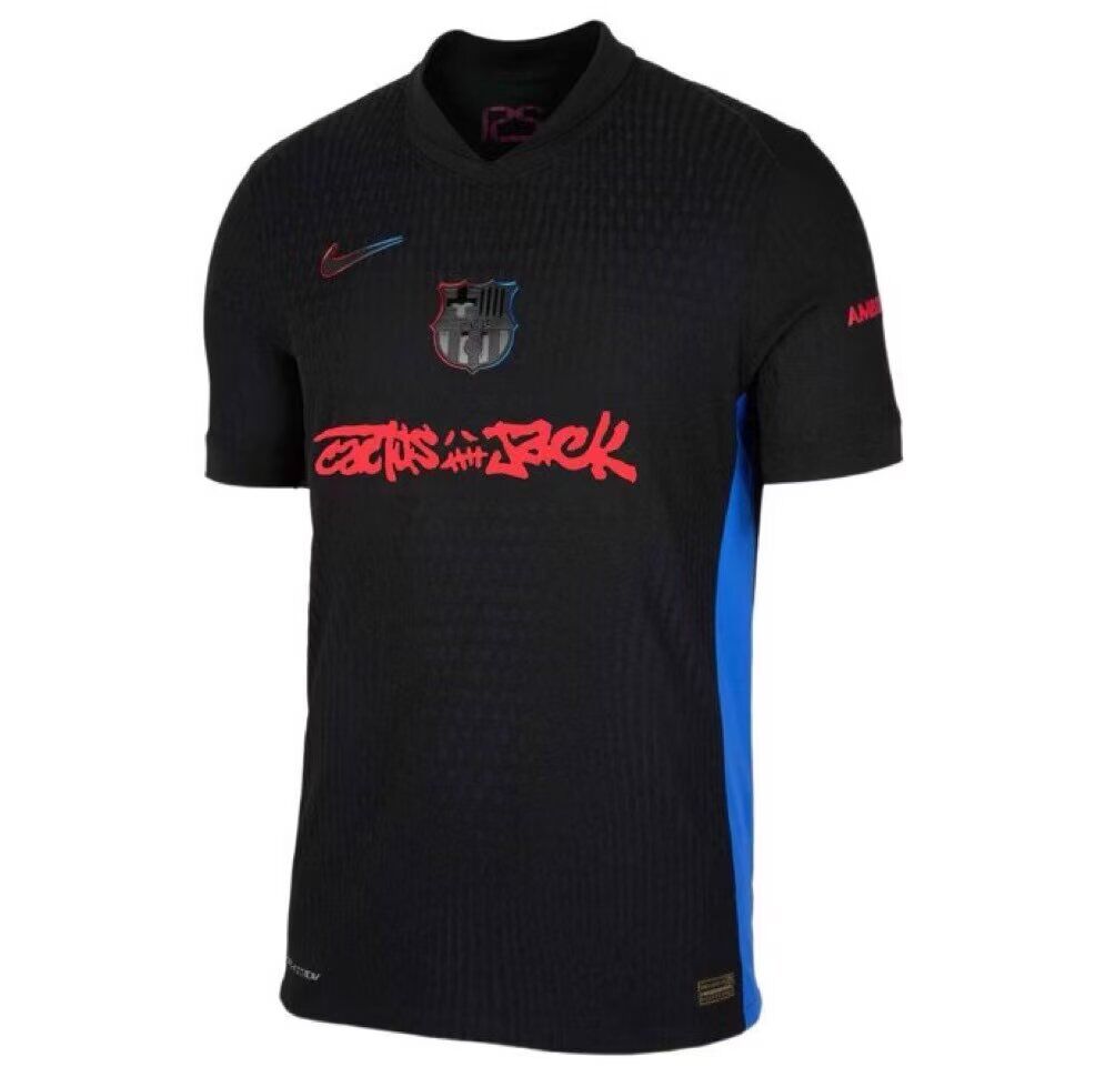 Barcelona X Travis Scott Cactus Jack 24/25 Special Away Kit