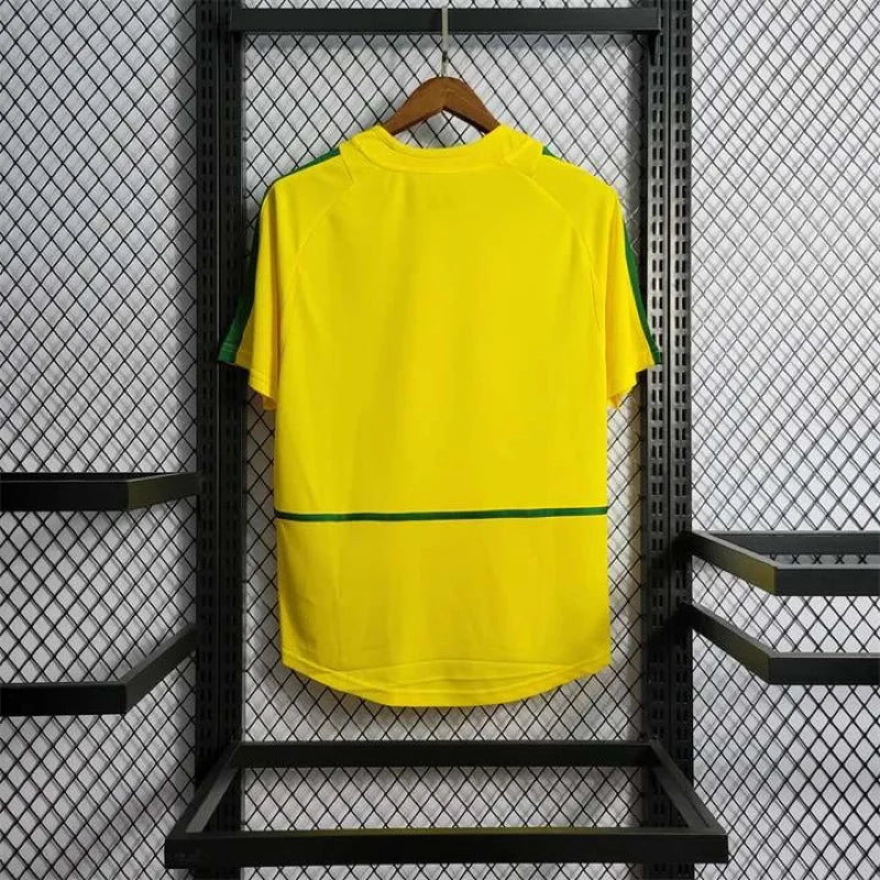 Brazil 2002 World Cup Home Retro Kit