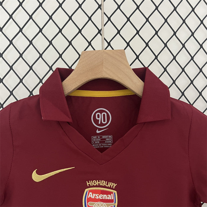Arsenal 2005/2006 Home Retro Kids Kit