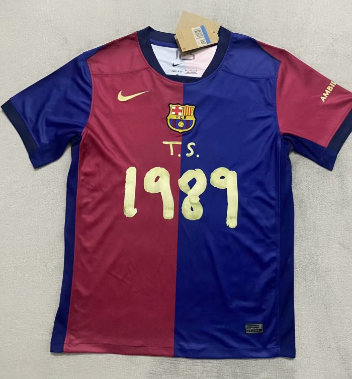 Barcelona X Taylor Swift 24/25 Special Home Kit