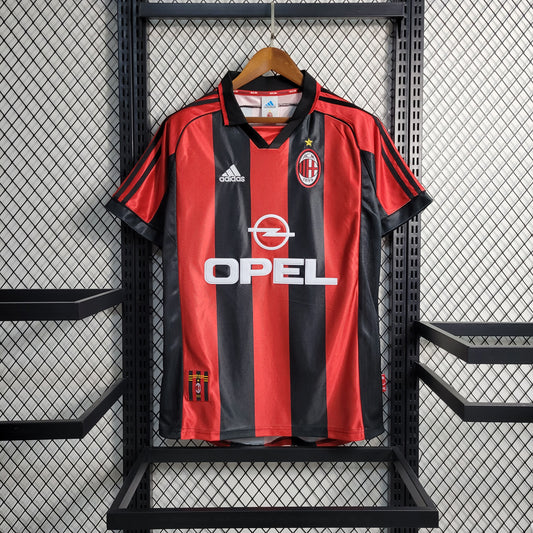 AC Milan 1998/1999 Home Retro Kit