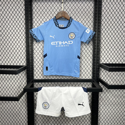 Manchester City 24/25 Home Kids Kit
