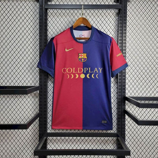 Barcelona X Coldplay 24/25 Home Kit