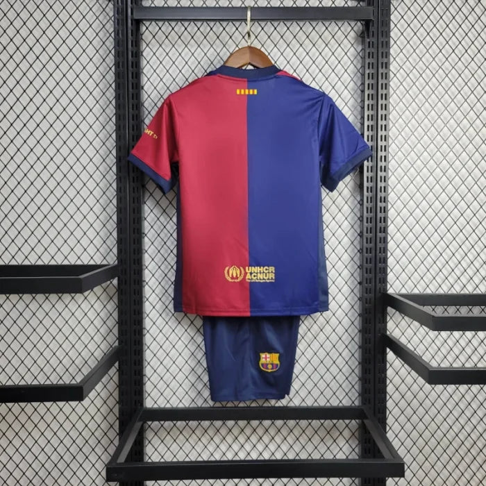Barcelona X Coldplay 24/25 Home Kids Kit
